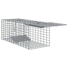Vidaxl Zamka za živali Antracit 31 x 13 x 12cm Jeklo