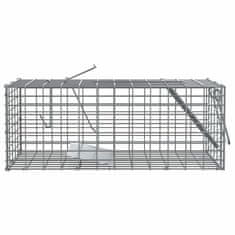Vidaxl Zamka za živali Antracit 31 x 13 x 12cm Jeklo