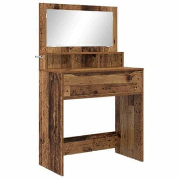 Vidaxl Toaletne mize za spalnice Star les 80 x 39,6 x 135 cm