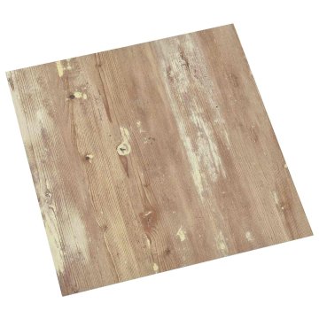 Vidaxl Samolepilne Talne Plošče Rjava in bela 30,5 x 30,5 cm 20 kos