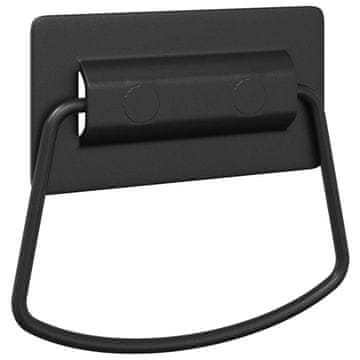 Vidaxl Ročaji za kabinete 12 szt. Črna 85 x 45 mm Kovina