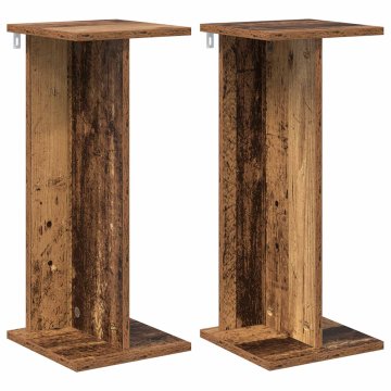 Vidaxl Stojalo za rastline 2 kos Star les 25 x 25,5 x 60,5 cm