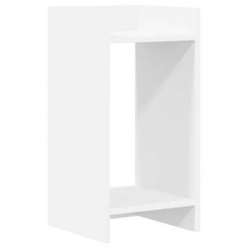 Vidaxl Stojalo za rastline Bela 30 x 30 x 60 cm Inženirski les