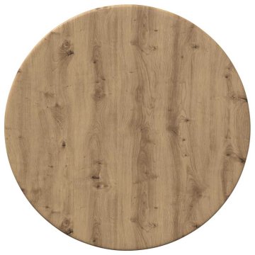 Vidaxl Nepremična površina artisan hrast Ø 30 x 1,5 cm Konstruiran les