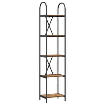 Vidaxl Knjižna polica Star les 40 x 30 x 183 cm Konstruiran les