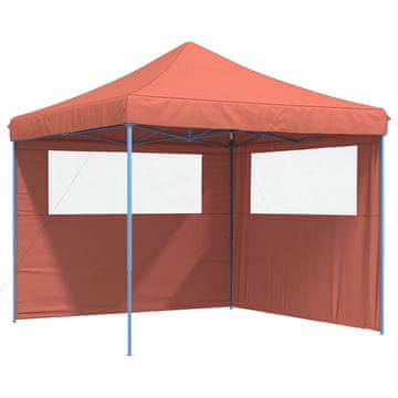 Vidaxl Zabavni šotor Terakota 292 x 292 x 315 cm Oxford tkanina
