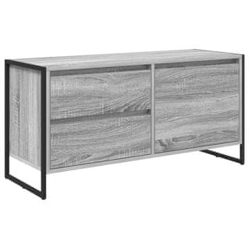 Vidaxl TV omarica Siva Sonoma 100 x 36 x 49.5 cm Konstruiran les