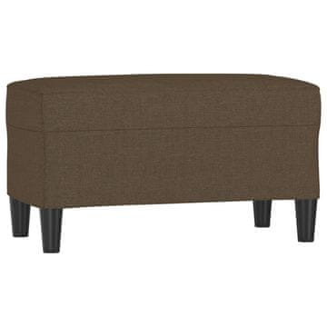 Vidaxl Klop rjava 70x35x41 cm blago