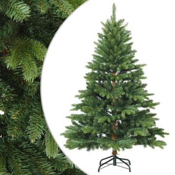 Vidaxl Umetno Zložljivo Božično Drevo Zelena 150 cm PVC, PE in jeklo