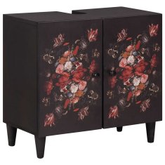 Vidaxl Omarica za umivalnik večbarvno 62 x 33 x 58 cm