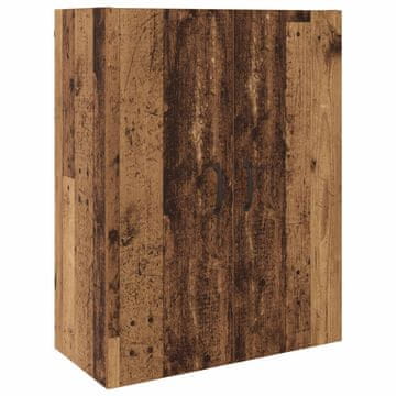 Vidaxl Omarica na steni Star les 69,5 x 34 x 90 cm Konstruiran les