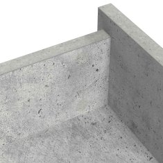Vidaxl Lepljiva zaščita vijakov 2 szt. Betonsko siva Ø 20 x 0,5 mm