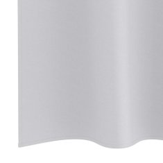 Vidaxl Zavese za zatemnitev z obroči 2 szt. Bleda siva 245 x 140 cm