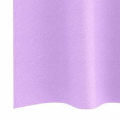 Vidaxl Zavese za zatemnitev z obroči 2 szt. Vijolična 175 x 140 cm