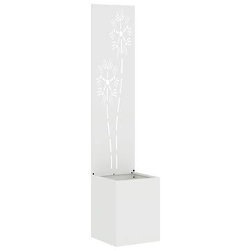 Vidaxl Zaslon za zasebnost v vrtu Bela 32 x 150 cm Mnogi jeklo