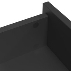 Vidaxl Lepljiva zaščita vijakov 12 szt. Črna Ø 20 x 0,5 mm