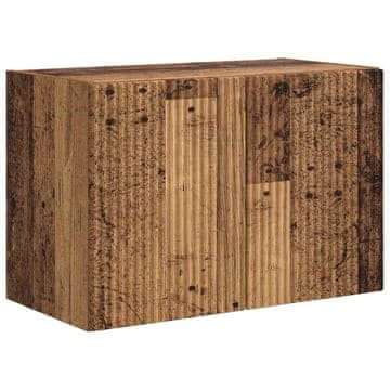 Vidaxl TV stenska omara Star les 59,5 x 31 x 40 cm Konstruiran les