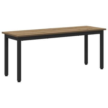 Vidaxl klop Oreh 110 x 35 x 45 cm Konstruiran les