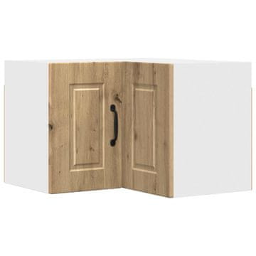 Vidaxl Omara za vogal PORTO Umetni hrast 57 x 57 x 40 cm