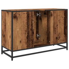 Vidaxl Kopalniška omarica Star les 90 x 33 x 60 cm Inženirski les
