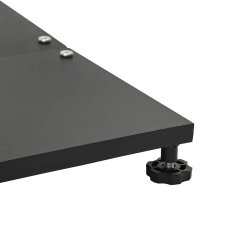 Vidaxl Podstavek za senčnik 25.95 kg Črna Kvadrat