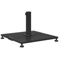 Vidaxl Podstavek za senčnik 25.95 kg Črna Kvadrat