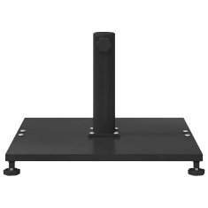 Vidaxl Podstavek za senčnik 25.95 kg Črna Kvadrat