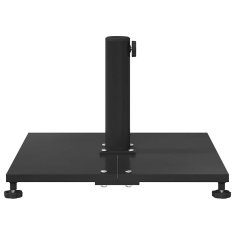 Vidaxl Podstavek za senčnik 25.95 kg Črna Kvadrat