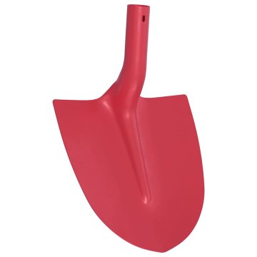 Vidaxl Glava lopate Rdeča 39,5 x 27,5 cm Prašno lakirano jeklo