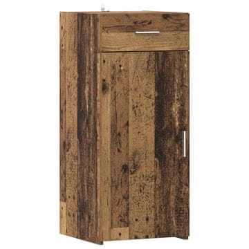 Vidaxl Omarica za shranjevanje s predalom Star les 40 x 42,5 x 93 cm