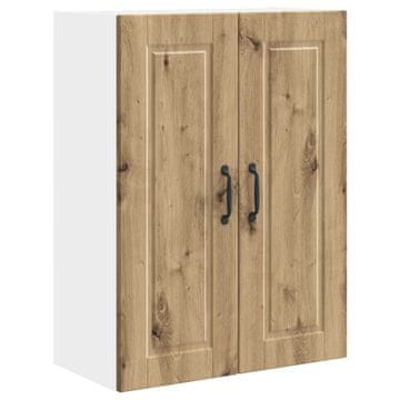 Vidaxl Omarica na steni PORTO Umetni hrast 60 x 31 x 80 cm