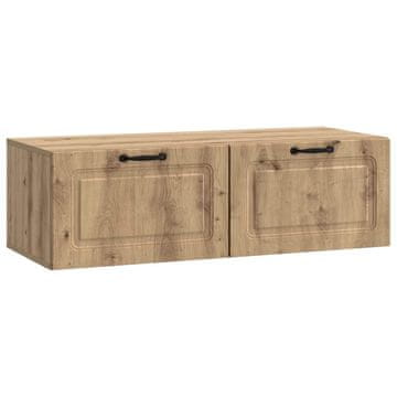 Vidaxl Omarica za TV, ki jo lahko montiraš na steno Artisan hrast