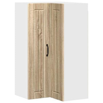 Vidaxl Omara za vogal LUCCA Sonoma hrast 57 x 57 x 100 cm