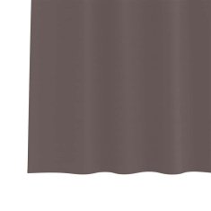 Vidaxl Zavese za zatemnitev z obroči 2 szt. Temno rjava 225 x 140 cm