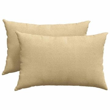 Vidaxl Blazine za kavč 2 szt. Siva zelena 60 x 40 cm Žametna tkanina