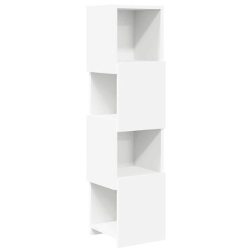 Vidaxl Kotna omarica 25,5x25x102cm Konstruiran les