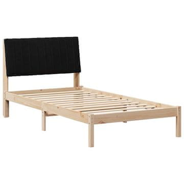 Vidaxl Konstrukcija postelje Rjava 100 x 200 cm Masivno borovo les