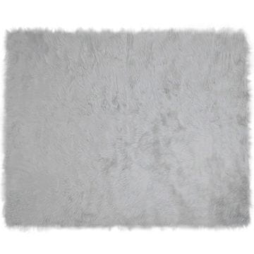 Vidaxl Preproga iz umetnega ovčjega krzna TAFALLA Siva 200 x 280 cm