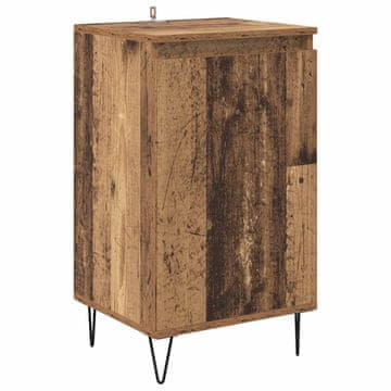 Vidaxl Strani šal Star les 40 x 35 x 70 cm Konstruiran les