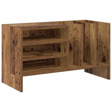 Vidaxl Omara za plošče Star les 78,5 x 35 x 45 cm Inženirski les
