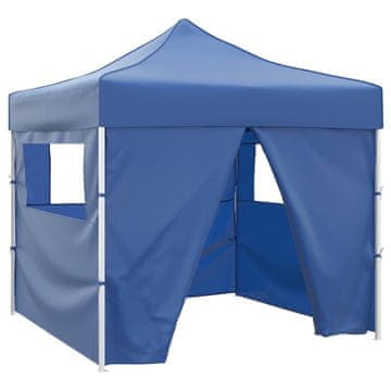 Vidaxl Zabavni šotor Modra 291 x 291 x 315 cm Oxford tkanina