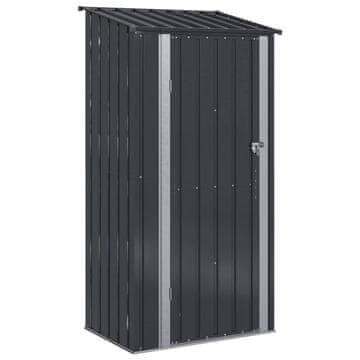 Vidaxl Vrtne hiške Antracit 103 x 74 x 200 cm Kovina