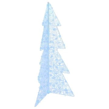 Vidaxl Božično drevo med 160 LED Hladna bela 150 cm Akril