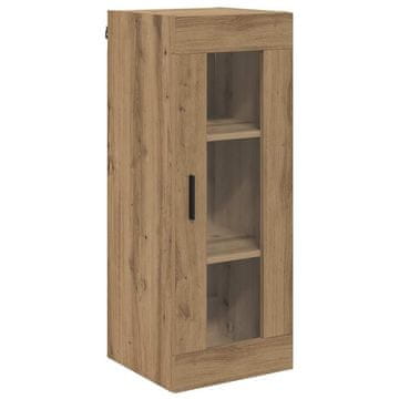Vidaxl Stenska omara Umetni hrast 34,5 x 34 x 90 cm