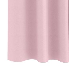 Vidaxl Zavese za zatemnitev z obroči 2 szt. Baby roza 175 x 140 cm