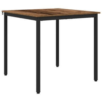 Vidaxl Jedilne mize 80 x 80 x 75 cm KOVINA