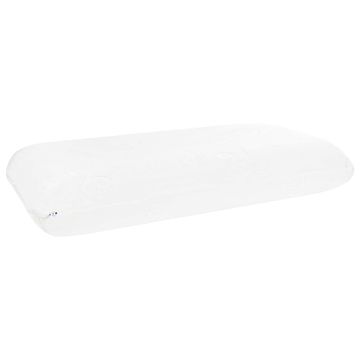 Vidaxl Vzglavnik za spanje Bela 74 x 39 x 13 cm Gel spominska pena