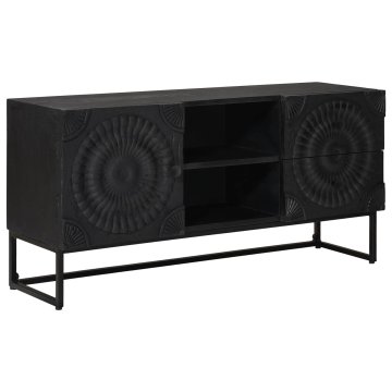 Vidaxl TV omarica Črna 105 x 30 x 54 cm