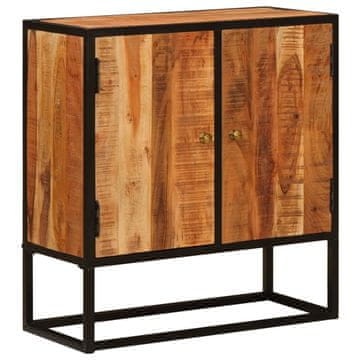 Vidaxl Strani šal Beta Naravna 70 x 30 x 75 cm Masiven les akacije