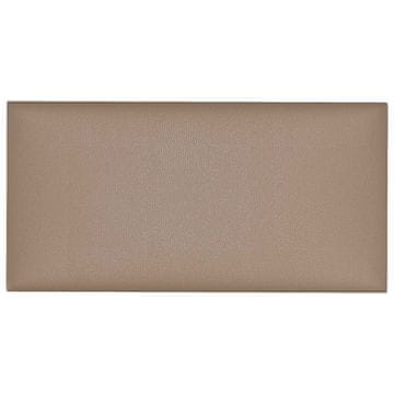 Vidaxl Stenska glavna postelja 12 szt. Kapučino 60 x 30 cm blago